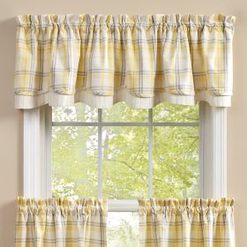 Meadowlark Lined Layered Valance 15" L
