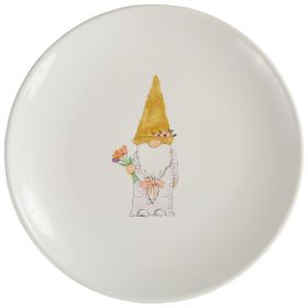 Easter Gnomes Salad Plate