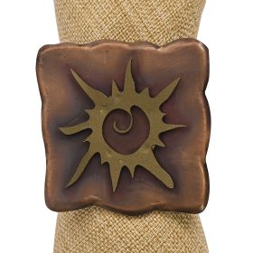 Sun Medallion Napkin Ring