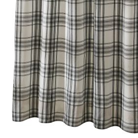 Onyx And Ivory Shower Curtain 72" X 72"