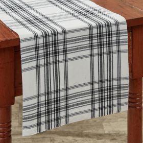 Onyx And Ivory Table Runner  36"L