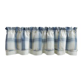 Aviary Lined Layered Valance 16"L