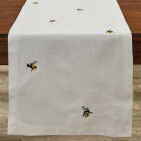 Bee Happy Table Runner 72"L