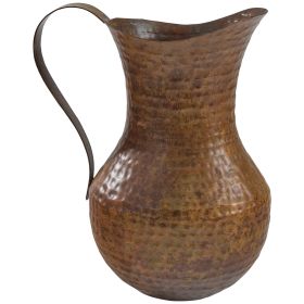 Distressed Copper Pitcher