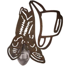 Boots And Hat Night Light