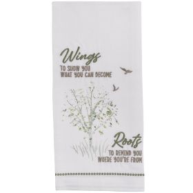 Wings To Show You Decorative Dishtowel