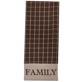 Family Decorative Dishtowel
