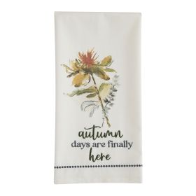 Autumn Days Decorative Dishtowel