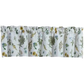 Flower Market Lined Valance 14" L