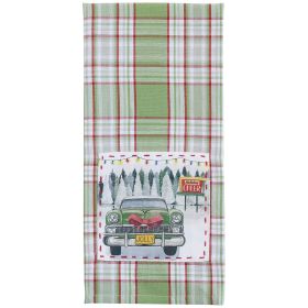 Winter Woods Decorative Dishtowel
