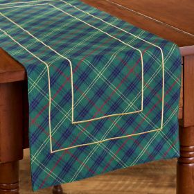 Patricia Heaton Home Macmerry Plaid Table Runner 36" L