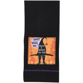 Drop A House On You Decortive Dishtowel