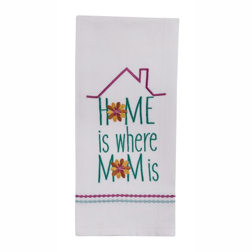 Home Is Where Mom Is Decorative Dishtowel