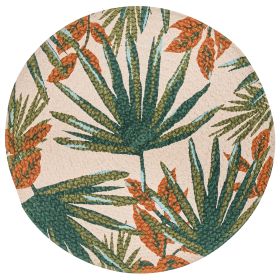 Patricia Heaton Home Palm Frond Braided Placemat