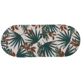 Patricia Heaton Home Palm Frond Braided Table Runner 36" L
