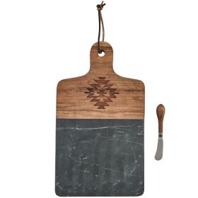 Red Dawn Cutting Board With Spreader