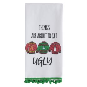 About To Get Ugly Dishtowel