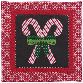 Candycanes And Snowflakes Placemat