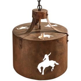 Bucking Bronco Pendant Lamp
