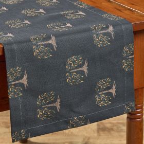 Willow Trees Print Table Runner 54"L