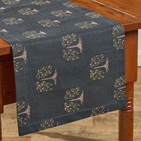Willow Trees Print Table Runner 36"L