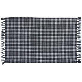 Stafford Placemat - Black And Cream