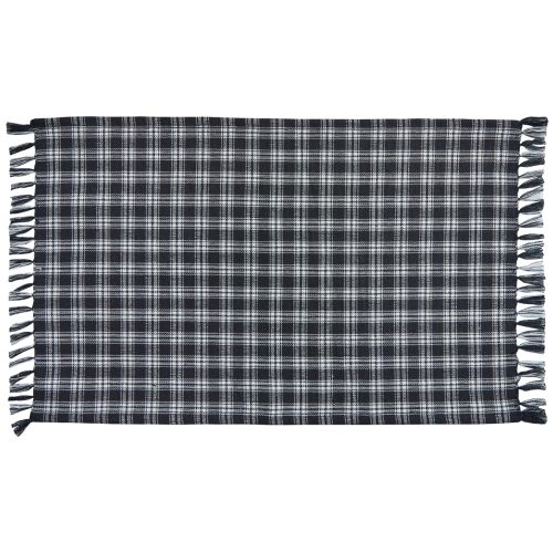 Stafford Placemat - Black And Cream