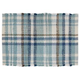 Driftwood Plaid Chindi Placemat