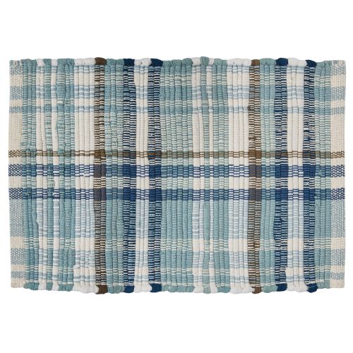 Driftwood Plaid Chindi Placemat