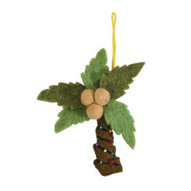 Palm Tree Felt Ornament