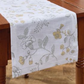 Vintage Florals Runner 36"L