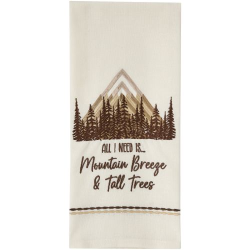 Mountain Breeze Decorative Dishtowel