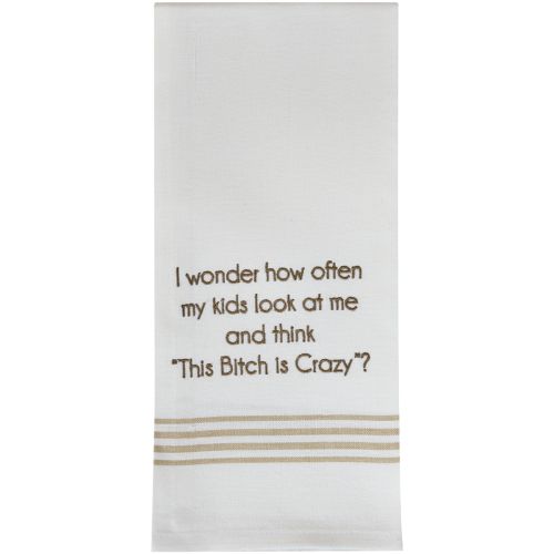 Crazy Dishtowel
