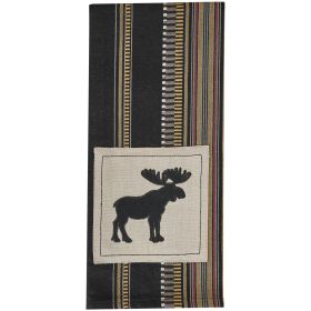 Teton Basin Moose Dishtowel
