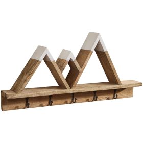 Mountain Refuge Shelf With Hooks