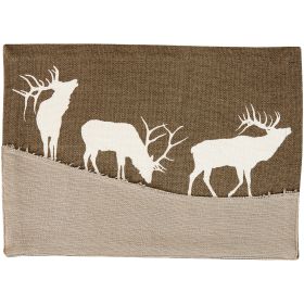 Elk Lodge Applique Placemat