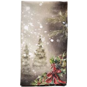 Snow Globe Reindeer Napkin