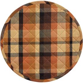 Let'S Go Pickin' Round Quilted Placemat 15" Dia