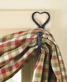 Split Heart Curtains Hook