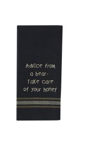 Advice From A - Bear Dishtowel