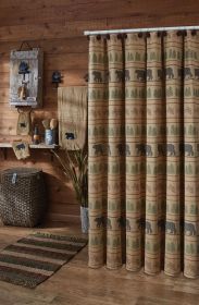 Bear Tracks Shower Curtain