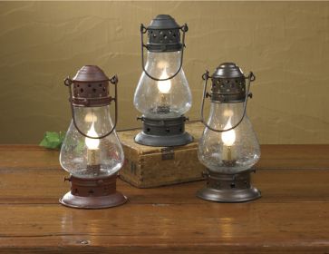 Tall Onion Lamp - 9.5" - Black