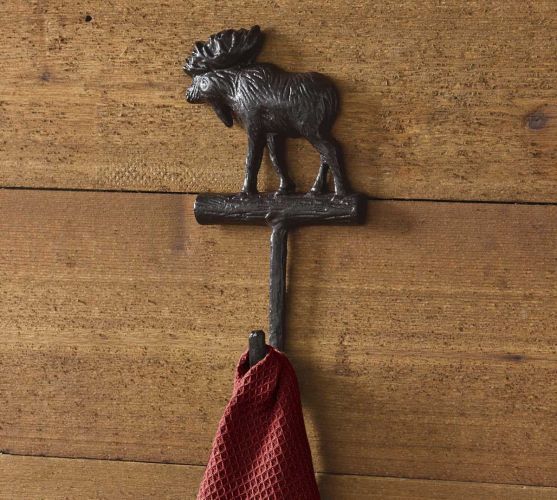 Cast Moose Single Hook - Burl