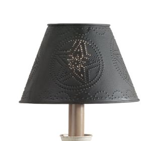 Metal Star Shade - 6" - Black