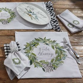 Winter Blessings  Placemat