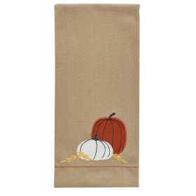 Pumpkins Decorative Dishtowel