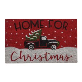 Home For Christmas Doormat 18"X30"