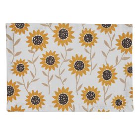 Sunflower Print Placemat