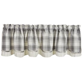 Limestone Lined Layered Valance 16"L