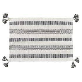 Raven Stripe Rug 2X3